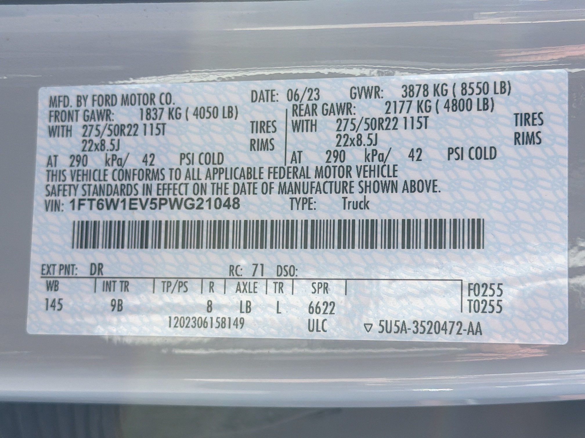 2023 Ford F-150 Lightning Platinum