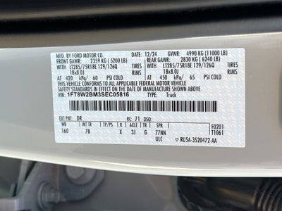 2025 Ford Super Duty F-250 SRW Platinum