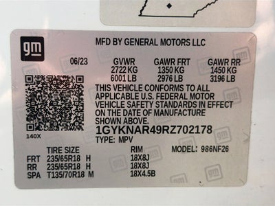 2024 Cadillac XT5 Luxury