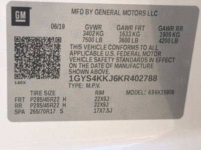 2019 Cadillac Escalade ESV Platinum