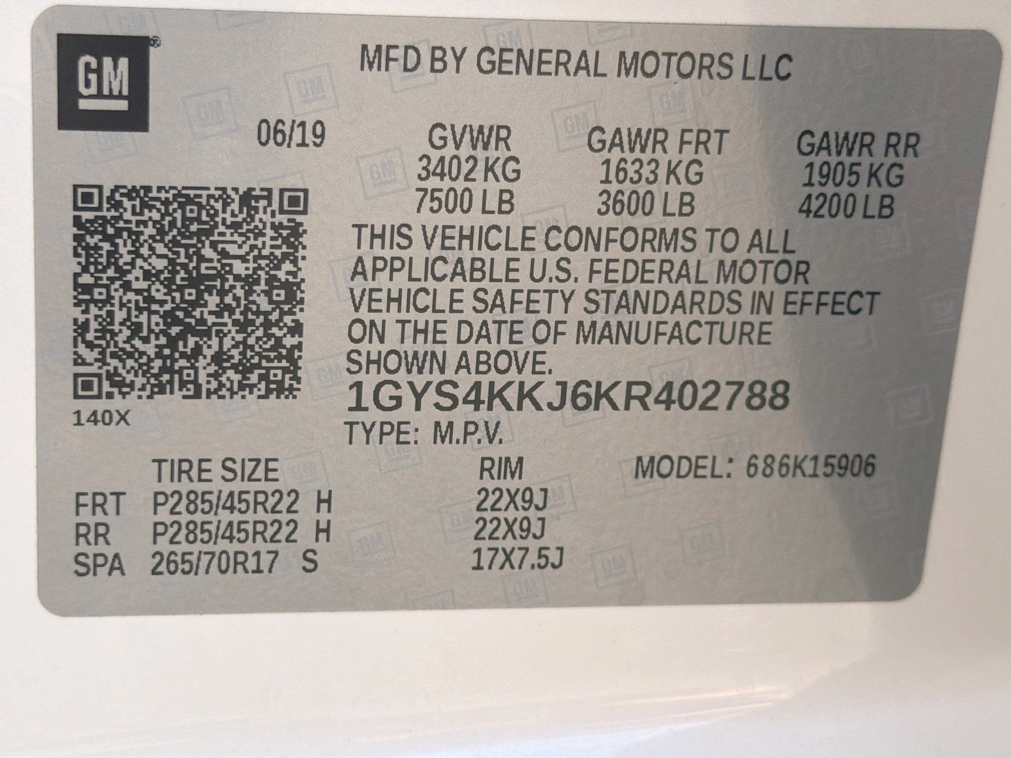 2019 Cadillac Escalade ESV Platinum