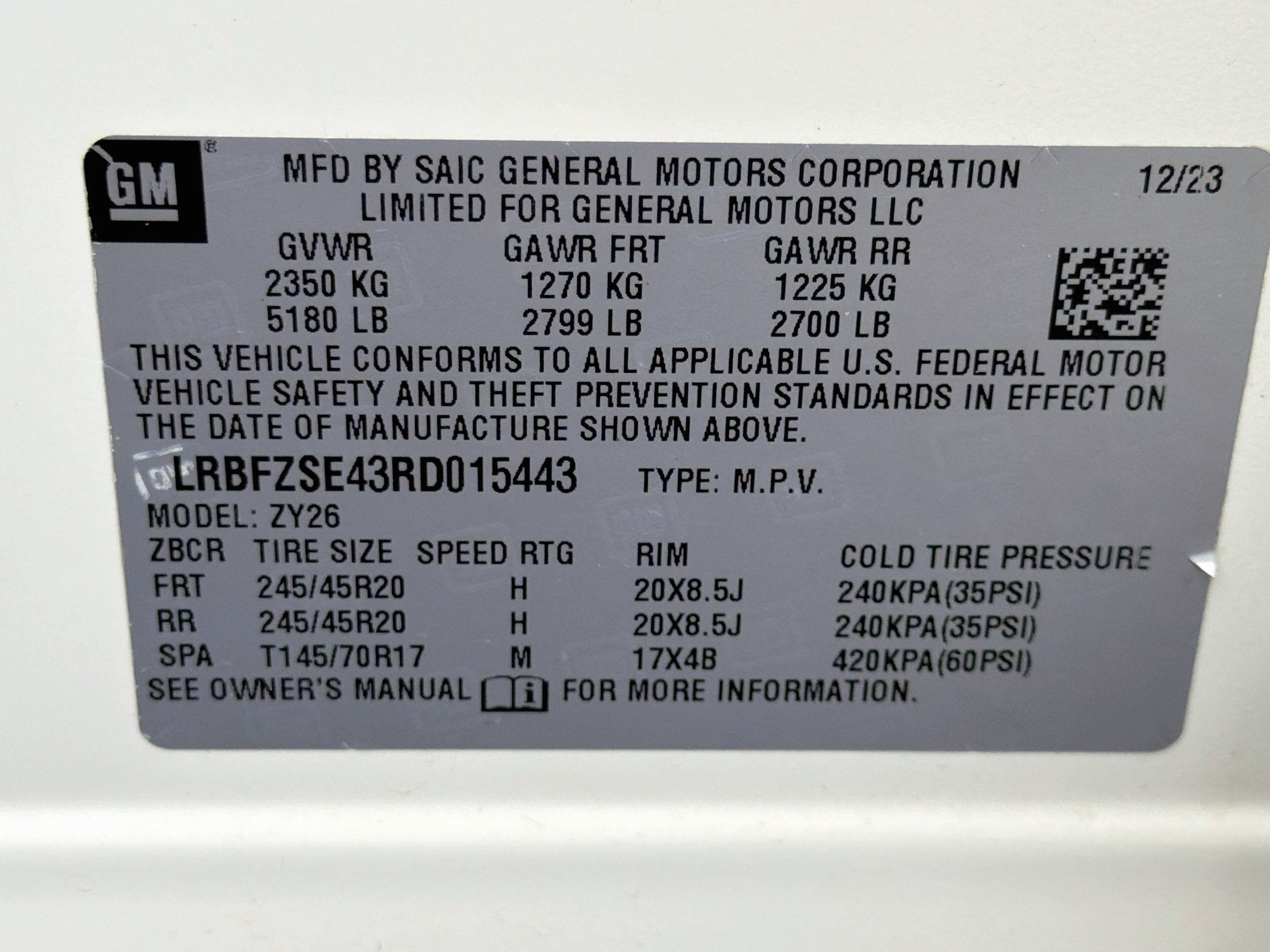 2024 Buick Envision Avenir