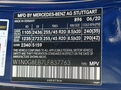 2020 Mercedes-Benz GLC GLC 300
