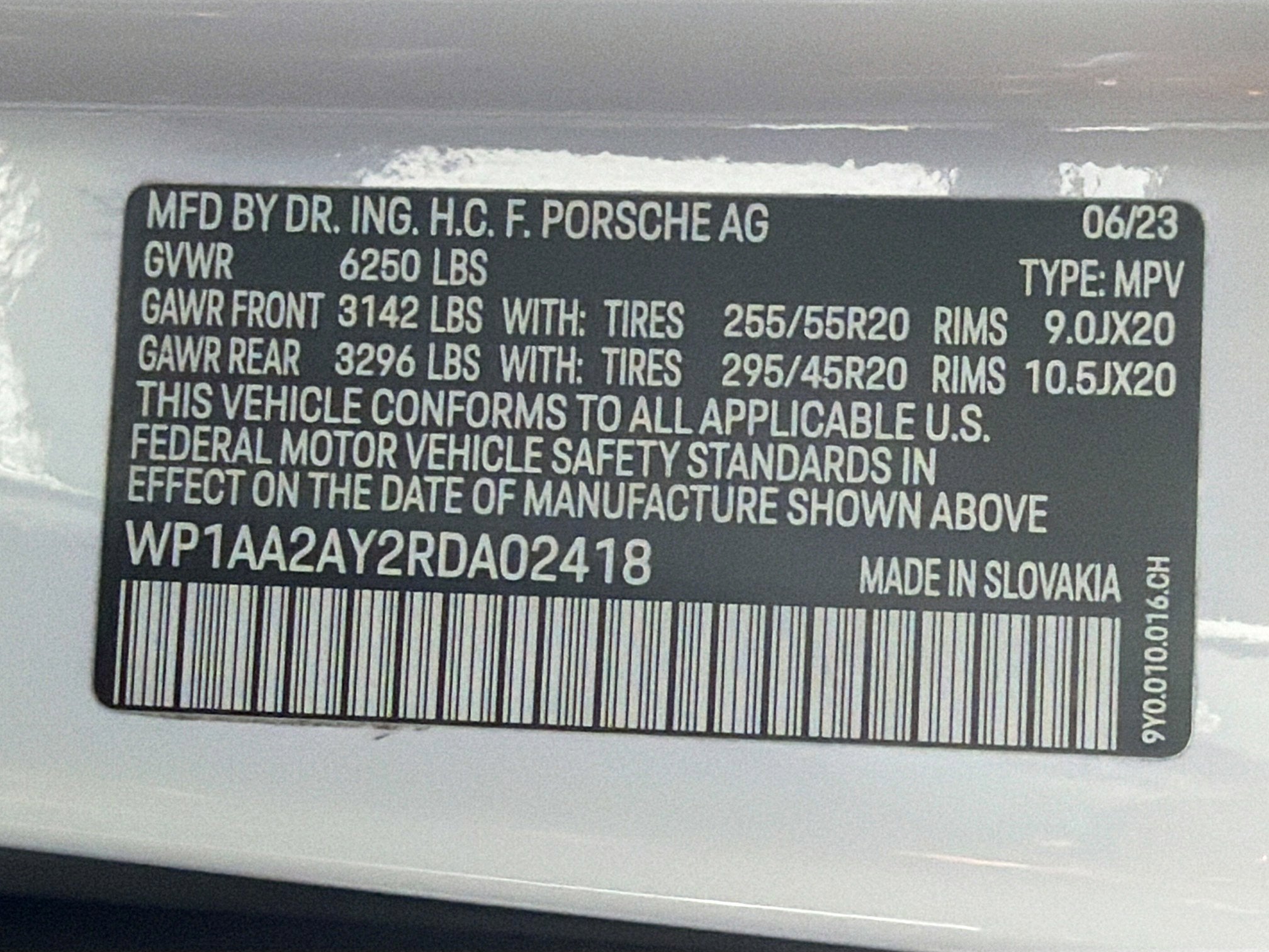 2024 Porsche Cayenne NA